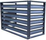 Skrinky na skrinky striedavého krytu plot kov