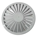 Klimatizačné zásuvky čepele kovové plech